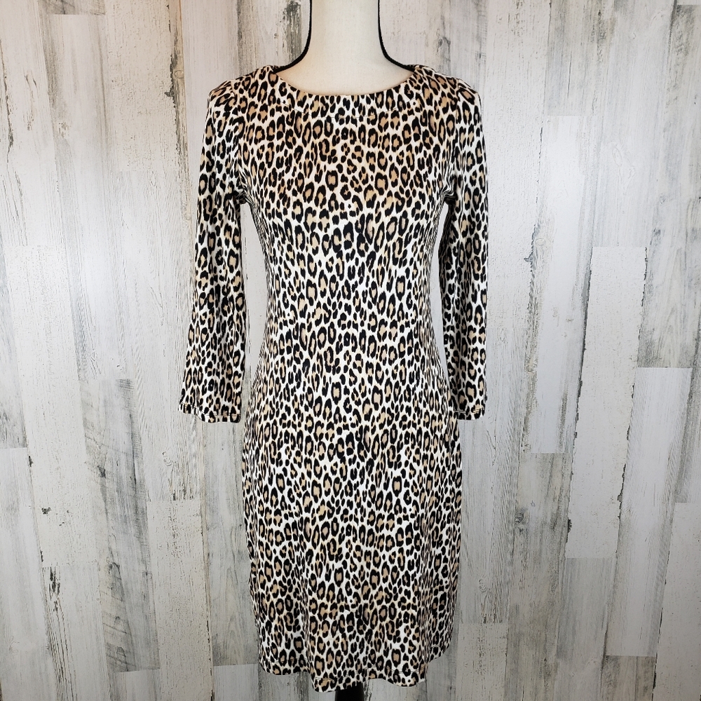 Tommy Bahama Animal Print Dress Size XXS